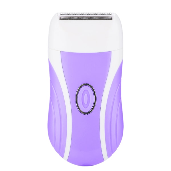 3 i 1 USB Elektrisk Epilator Damebarbering Hårfjerning Neglefiling Ansikts- og Kroppspleie Lilla