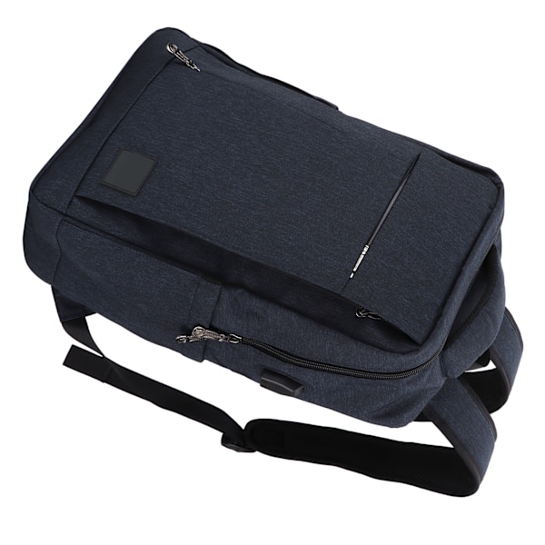 OX PLOUGH Laptop Ryggsäck Vattentät Polyester Stor Kapacitet Lättviktig Reseryggsäck Mörkblå
