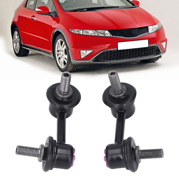 2 kpl Etuakselin Jousitus Vakaajan Linkit 51320SNAA02 Vaihto CIVIC MK8 2005‑2012