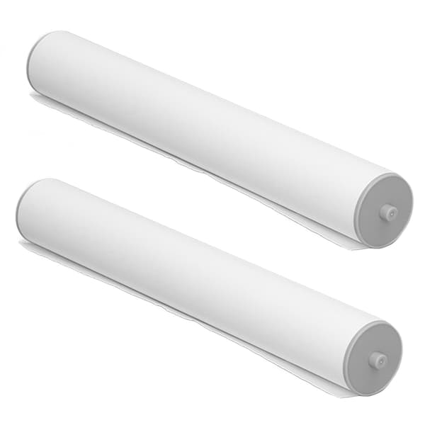 2 ruller termisk printpapir, klar print, termisk printerpapir til HPRT MT800 21 x 3 cm