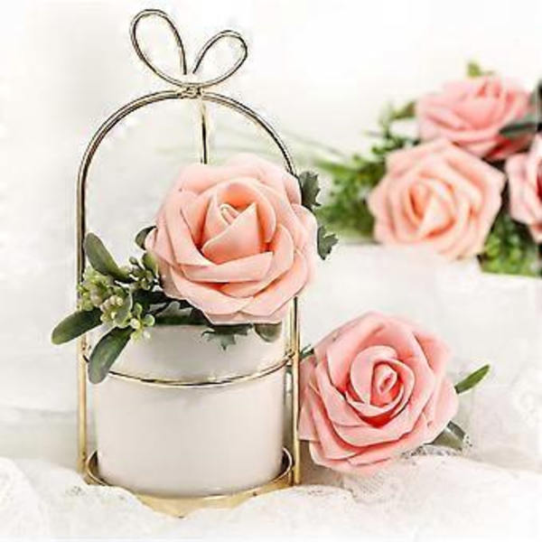 Kunstige roser, blomster til dekoration