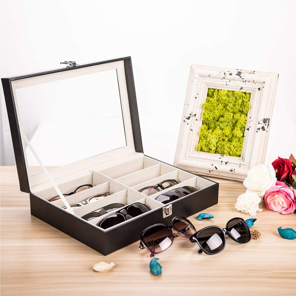 Sunglasses Organizer ,  Sunglass Glasses Storage Box with