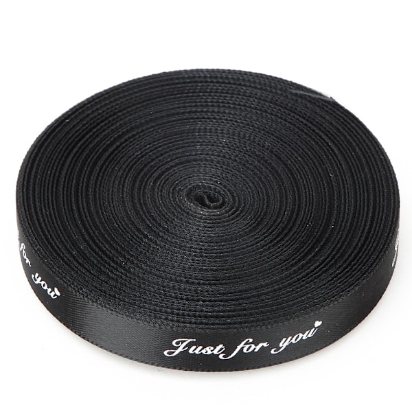 1cm*10 Yard \"Bara för dig\" Tryckt Band DIY Handarbete Tryckt Bomullsband för Födelsedagsfest #1