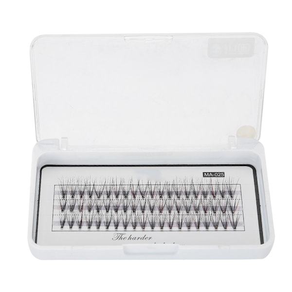 Symphony Red Tjocka Graftningsögonfransar Förlängning Långa Falska Ögonfransar Makeup 9mm