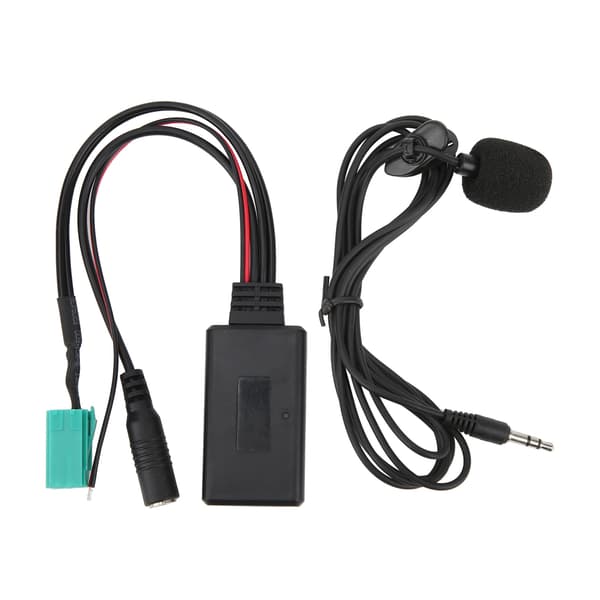 Mikrofonadapter Ekstra Lydkabel Plug and Play Erstatning for Clio/Espace/Kangoo/Megane