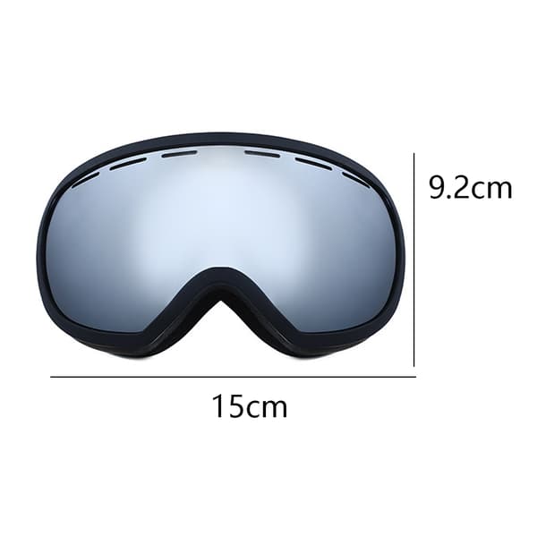Lasten laskettelulasit, G3 lasten lumilautailulasit Black frame mercury
