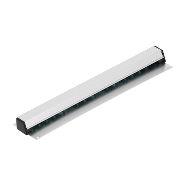 Kvittosamlare i aluminium med satinfinish, väggmonterad display med justerbart rullsystem för skadefri dokumentförvaring