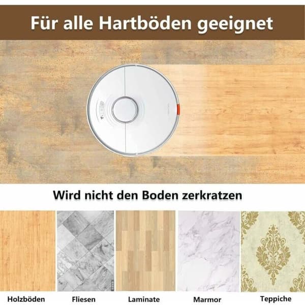 Udskiftningsmoppepuder til Roborock S8 S7-serien, kompatible med Roborock mikrofiber moppeklud til S7 S7+ S7 MaxV S7 MaxV Plus S7 MaxV Ultra S8