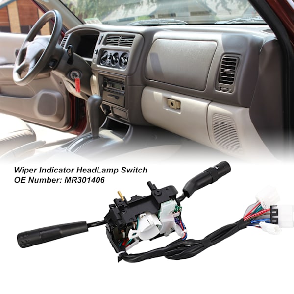 Indikatorlys Afbryder MR301406 Blinklys Forlygte Viser Afbryder Udskiftning til MITSUBISHI PAJERO MONTERO MK2 MK 2