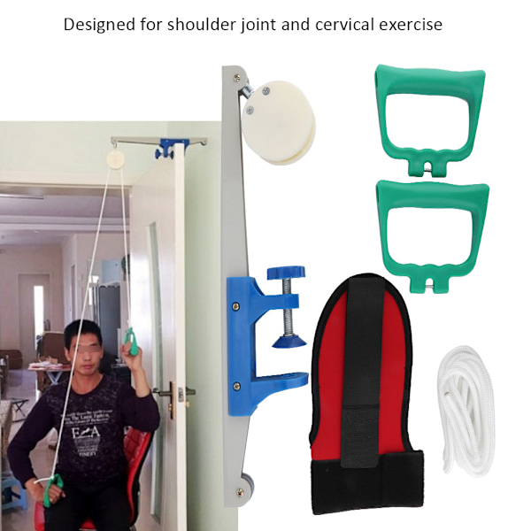Drive Skulderledd Cervical Treningsremskive Overdørs Arm Treningsremskive Sett
