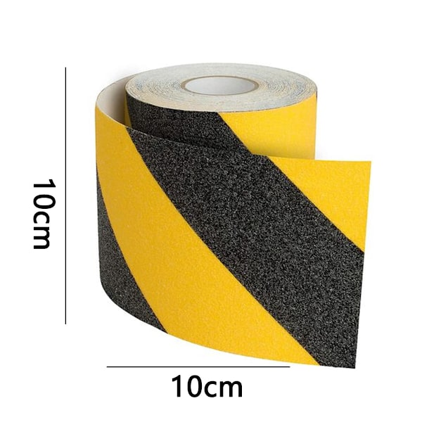 Safety Way Halkskyddstejp, Överlägsen Prestanda Anti-Slip Traction För Trappor Inomhus Utomhus Kök Duschar Entréer Stegar, 80 Grit Traction