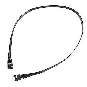 2 stk. bundkort HD Audio 9-pin han til hun forlængerkabel til PC DIY sort
