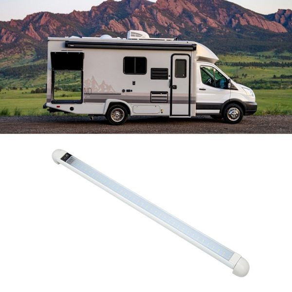 LED Innvendig Leselys 12V 3W LED Kuppelys Universell Passform for Bobil Caravan Yacht Kabin