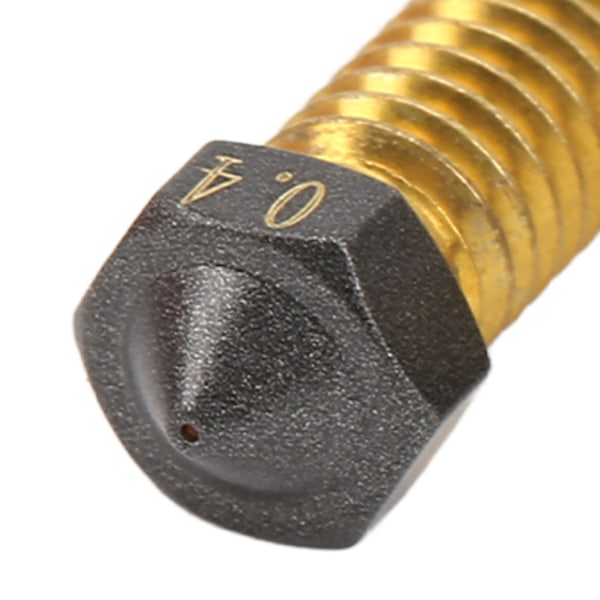 5 stk 3D Printer Hotend Dyse 0,4 mm Messing PTFE Belægning Ekstruder Hot End Dyse til 1,75 mm Filament Vulkan Dyse