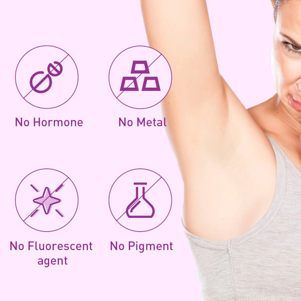 Roll-On Deodorant til Armhuler med Lavendel Duft - Reducer Sved, Forfriskende Antiperspirant 50ml