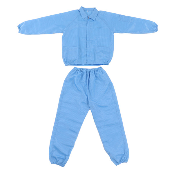 ESD-jacka i Polyester, Skyddande Verkstadskläder för Mikroelektronik, Delad, XL