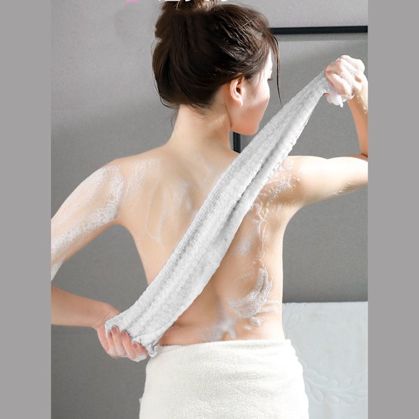10 st Elastiska Badsvampar Nät Exfolierande Skrubbande Mjuk Nylon Skummande Badnät för Hem Grå