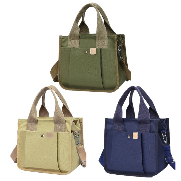 Håndveske for kvinner Small Body Bag Mote Mini Handbag Canvas Bag