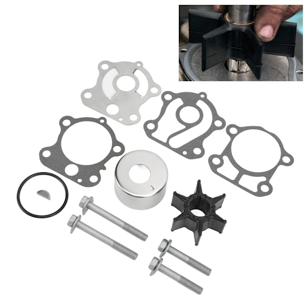 Udenbordsmotor Vandpumpe Impeller Reparationskit 692‑W0078‑02 Udskiftning til 60TLRNC ‑2004