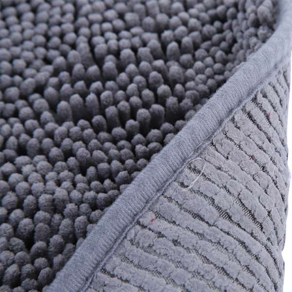 2-pack Chenille Halkskyddande Vattenabsorberande Halkskyddande Matta Badrum Vardagsrum