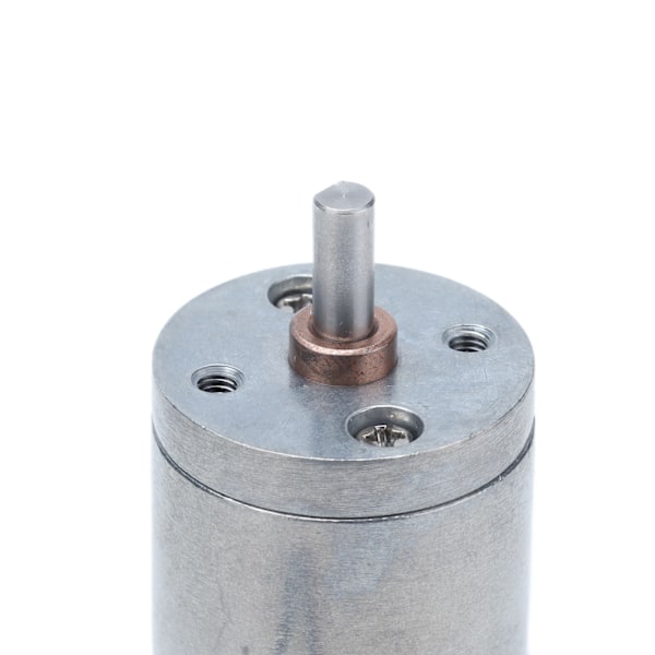 25GA DC Gearmotor i Zink Legering Robust Holdbar Støvbestandig Stabil Hastighedsreduktions Gearmotor til DIY Motor Robotmodel 1360RPM