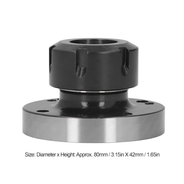 Spännhylsa för CNC-fräs och kompakt svarv ER32 80 mm diameter