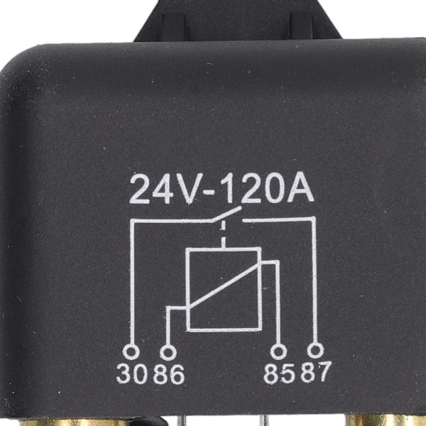 Startreleet Bryter Messing Spole Rask Motorstart Sterk Effekt 4 Pins Bil Startreleet 120A 24V