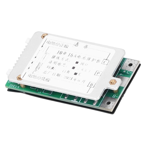 BMS PCB Beskyttelsesplade til Li-Ion Battericellepakke Strømforsyning 10S 15A 36V Uden Balance