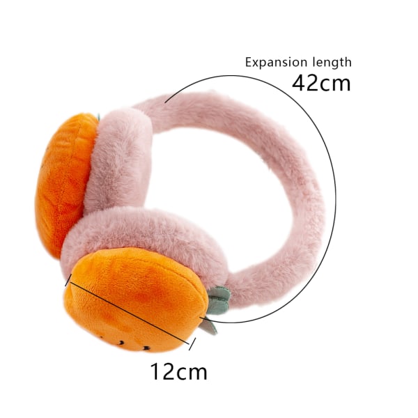 Women Cold Weather Fluffy Earmuffs Winter Warm Headband Cute