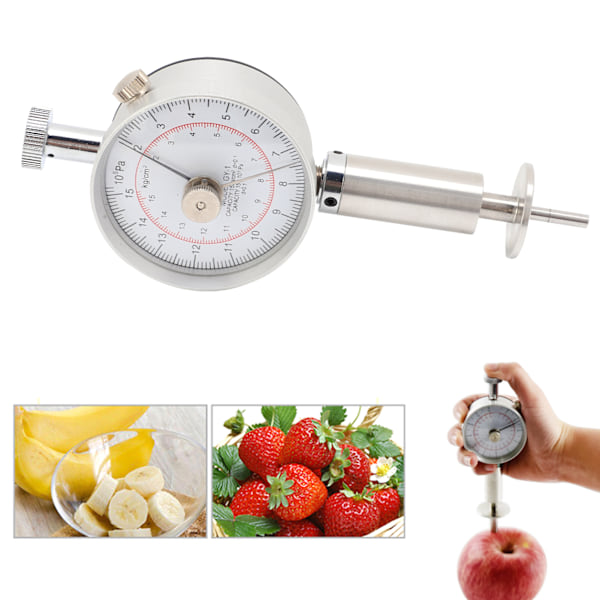 GY‑1 Pointer Fruit Hardness Tester Portable Fruit Firmness Penetrometer Sclerometer for Maturity Level Testing