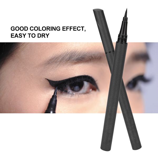 Ammattimainen nopeasti kuivuva nestemäinen eyeliner-kynä vedenkestävä pitkäkestoinen eyeliner-meikkityökalu