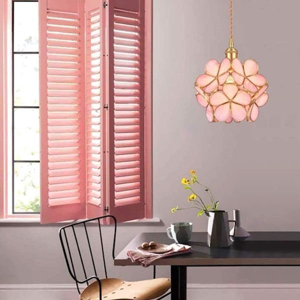 Elegant Blombladsdesign Handgjort Hantverk För Restaurang Barnrum Vardagsrum Matsal Bar Kök Sovrum Café Klubb, Spänning: 110-240V