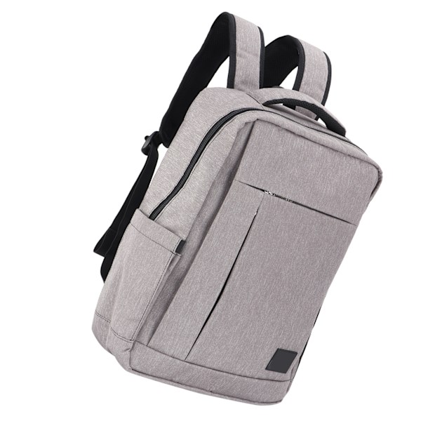 OX PLOUGH Laptop Ryggsäck Vattentät Polyester Stor Kapacitet Lättvikts Reseryggsäck Ljusgrå