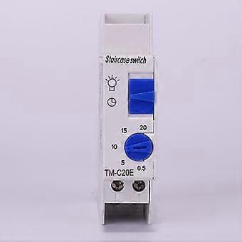 SINOTIMER TM-C20E 20 Minuters Trappljus Fördröjningstimer DHC Relä Normalt Öppen Kontakt Annons Timer Switch