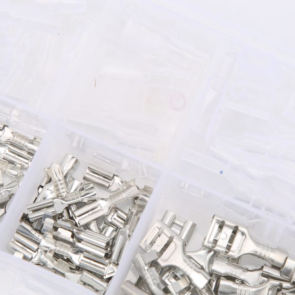 150 st 2,8/4,8/6,3 mm Isolerad Krympskopplingar Elektriska Trådkopplingar Sortimentssats