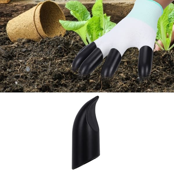 50 st ABS Trädgårdshandskar med klor för grävning, plantering, trädgårdsredskap