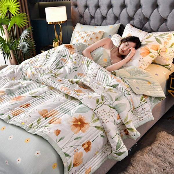 Sängöverkast i Mikrofiberpolyester, Rosa Blommig Påslakan Chic Shabby för Luftkonditionerade Rum på Sommaren, Enkel Elegant Stil Botaniskt Mönster Sängkläder