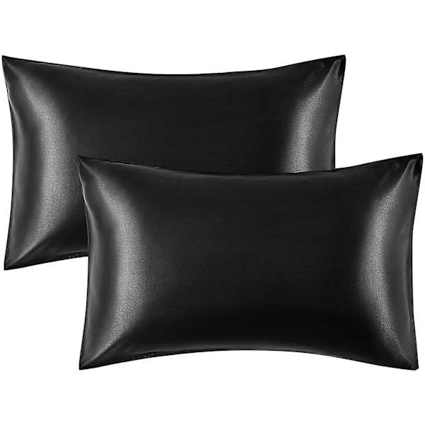 Satinörngott för skönhetssömn, silkesliknande satin kylande örngott med slät yta för hud- och hårskydd (50x66 cm)