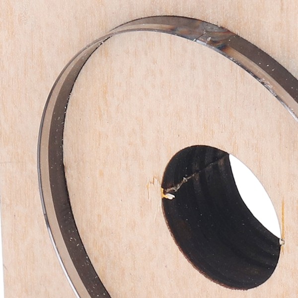 Læder Skæreform Rund Form Stans Cutter Håndværk Form Værktøj 70mm Diameter til Papir Gummi