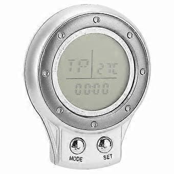 4 i 1 Elektronisk Kompass Multifunktionell Termometer Stoppur för Resor Utomhus