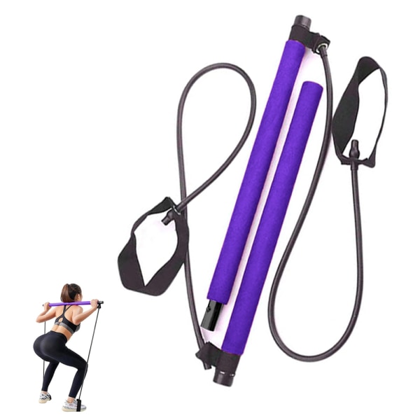 Pilates stick Yoga vagn bärbara kroppsformande pull-ups