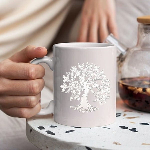 Höstträd Löv Die Cuts, Hantverks Die Cuts för Scrapbooking, Kompatibla med de Flesta Stora Märken av Die-Cutting Maskiner, Lätta att Använda för Skärning