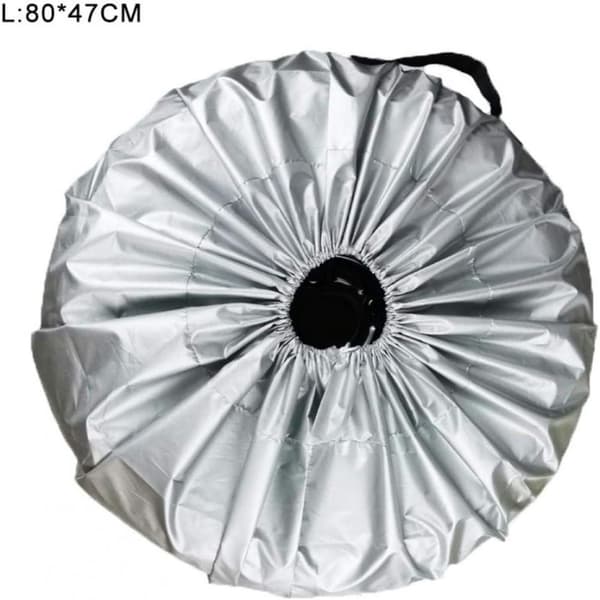 Vattentätt reservhjulsskydd, 80 X 47 cm, Silver