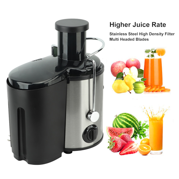 1000W Professionell Blender - Säker Hackning, Malning, 2 Hastigheter - För Puré, Is, Smoothies, Frukt, Grönsaker - AU-kontakt 220V