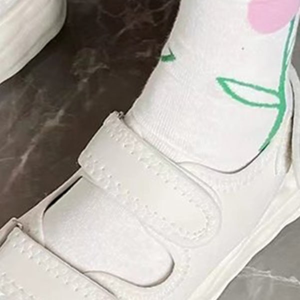 Öppna tåplattformssandaler PU Tjock sula Halksäker Haken och ögla Damstrandsandaler för sommar Beige 37