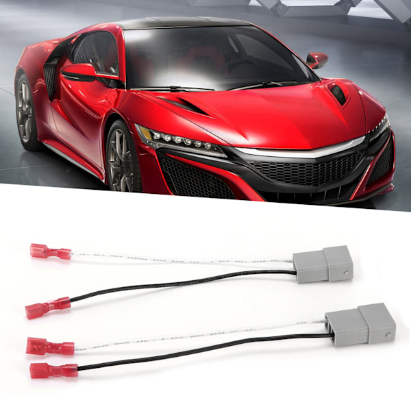Par høyttalerkabeladapterplugg for Acura/Accord - Modifisering og erstatning