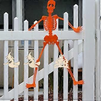 1 Set Halloween Träutskärningar Tomma Skivor Obehandlade Utskärningar Halloween Dekorationer