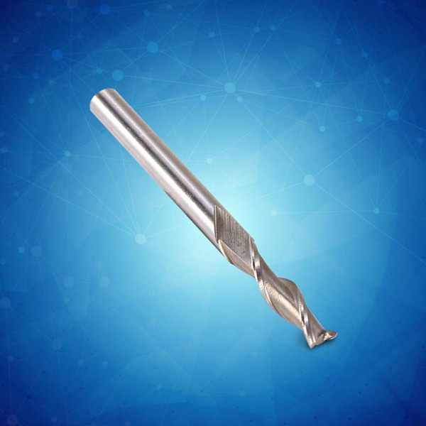 1 stk/5 stk 2-fløytes HSS & Aluminium End Mill Cutter CNC Bit Forlenget 6mm Ekstra Lang