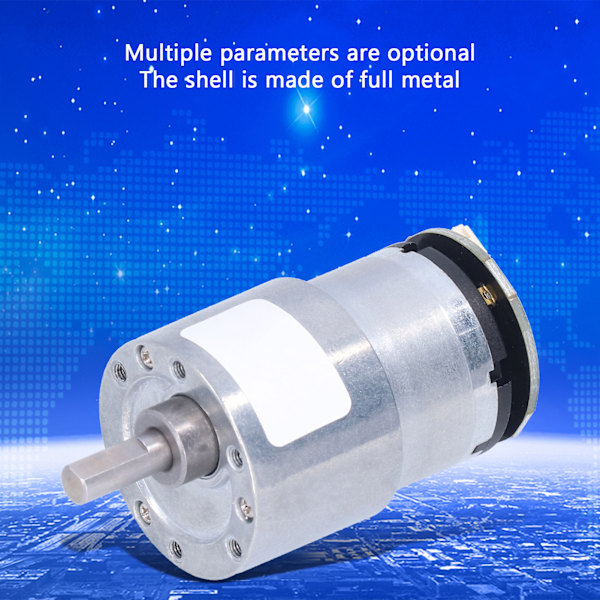 JGB37‑520 Nopeusvähennysvaihteinen sähkömoottori Mikro DC-vaihteinen moottori enkooderilla DC12V530RPM