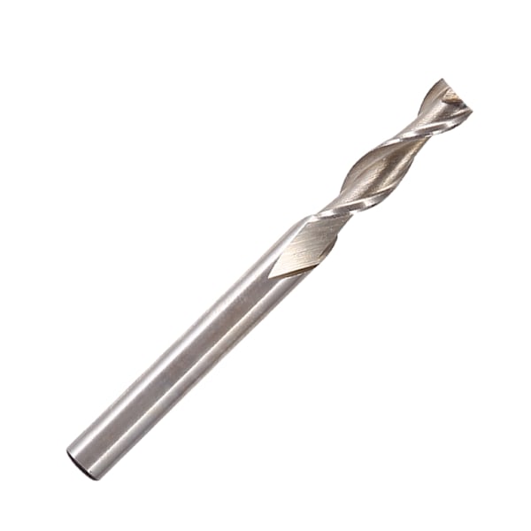 1 stk/5 stk 2-fløytes HSS & Aluminium End Mill Cutter CNC Bit Forlenget 6mm Ekstra Lang